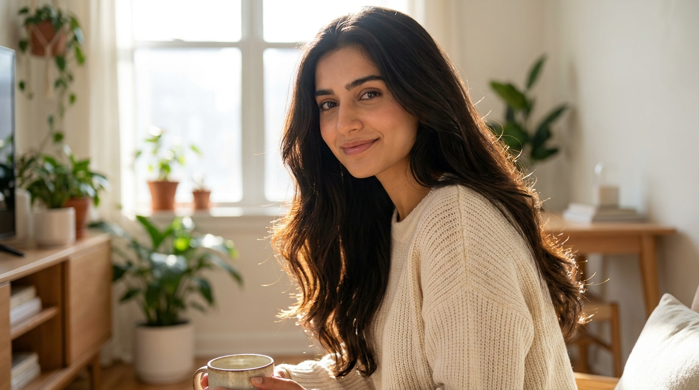 Healthy hair and biotin wellness