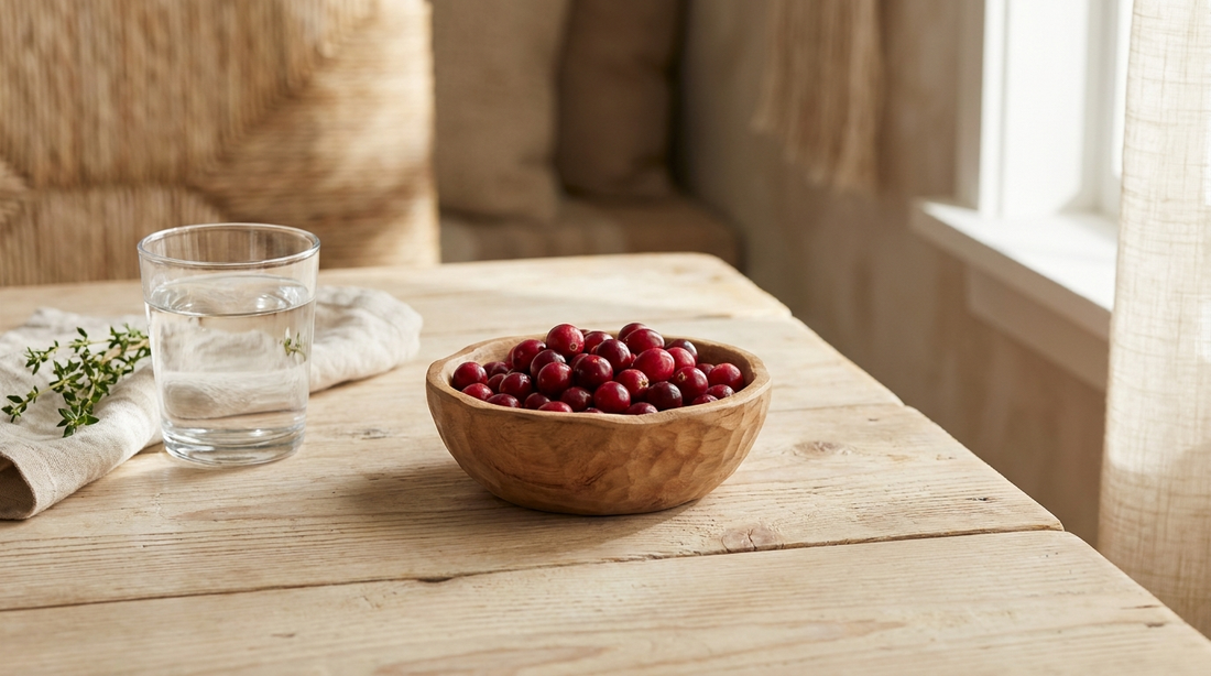 Fresh cranberries