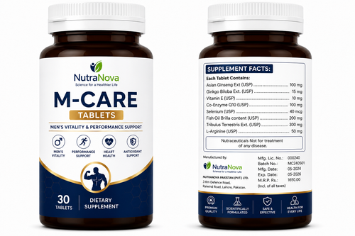 NutraNova M-Care bottle